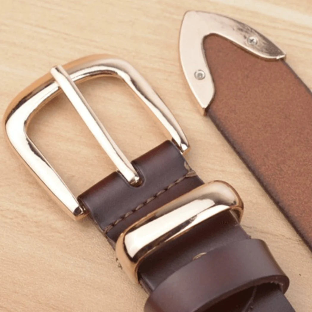 Ceinture Femme en Cuir – Modèle Clara