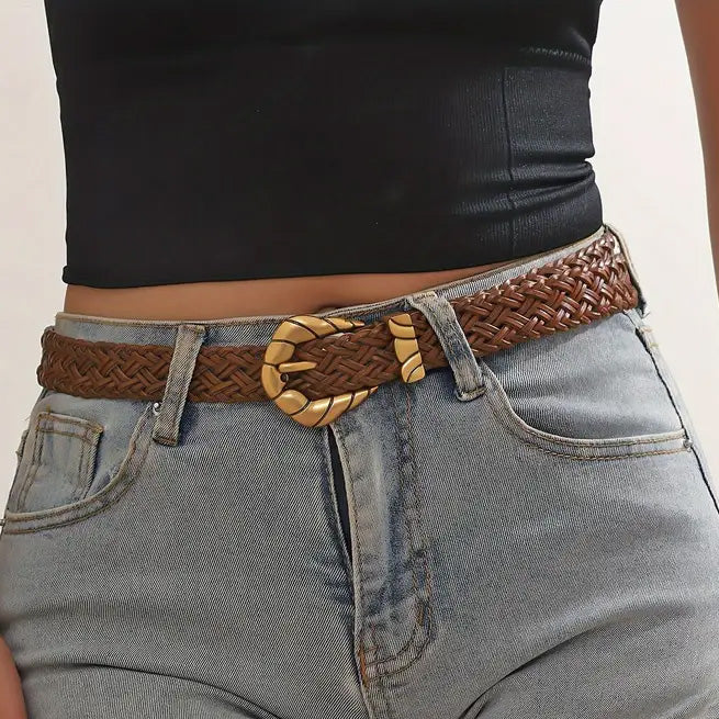 Ceinture Tressée Vintage - Augsbourg