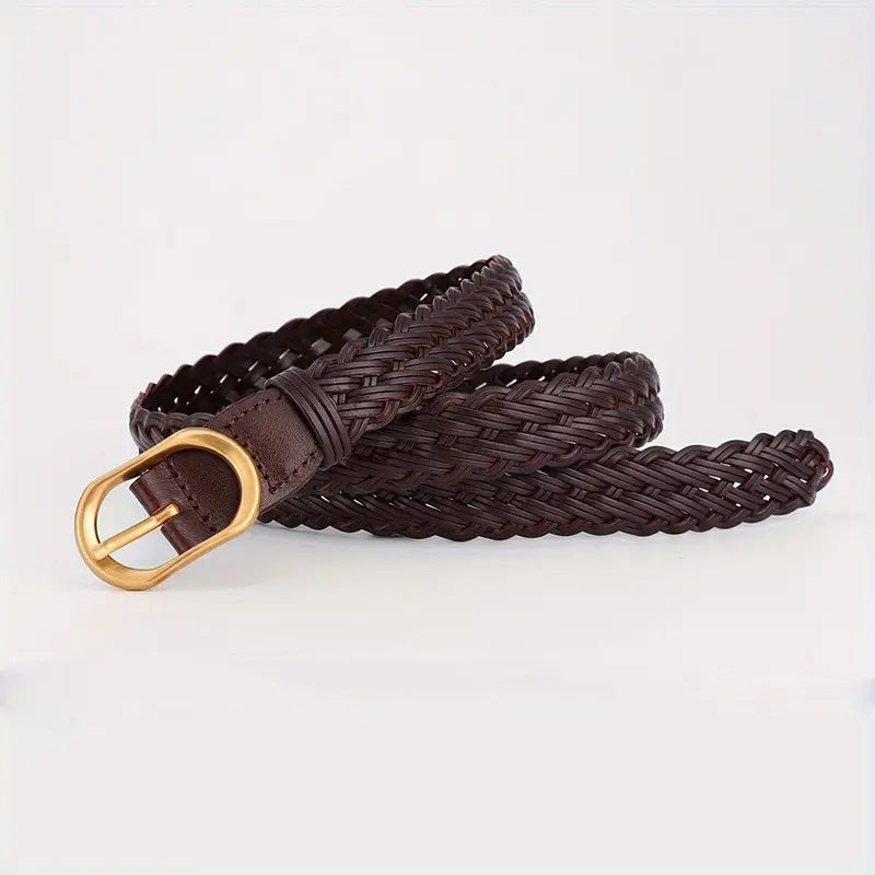 Ceinture Tressée en Cuir - Cordoue