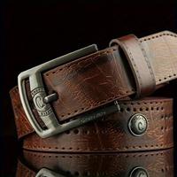 Ceinture Western Homme, marron