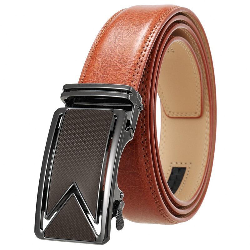 Ceinture de costume automatique en cuir Roma