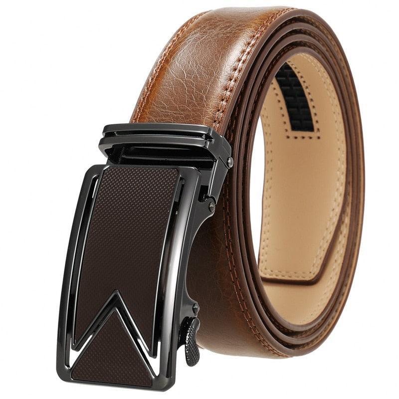 Ceinture de costume automatique en cuir Roma