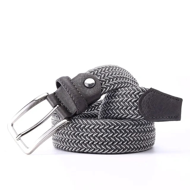 Ceinture Tressée Élastique pour Homme - Gustave