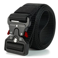 Ceinture Tactique pour Homme, noir