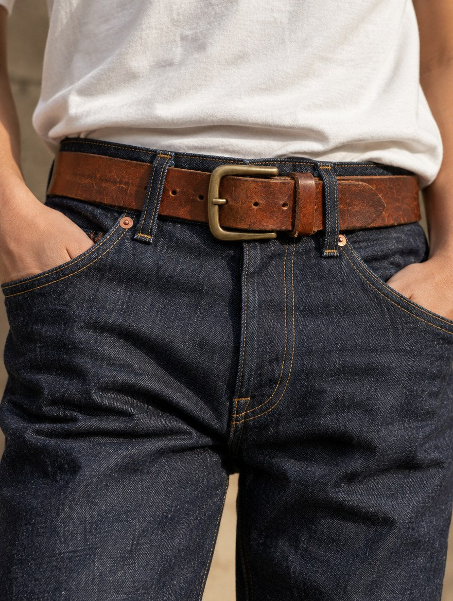 Avec un jean