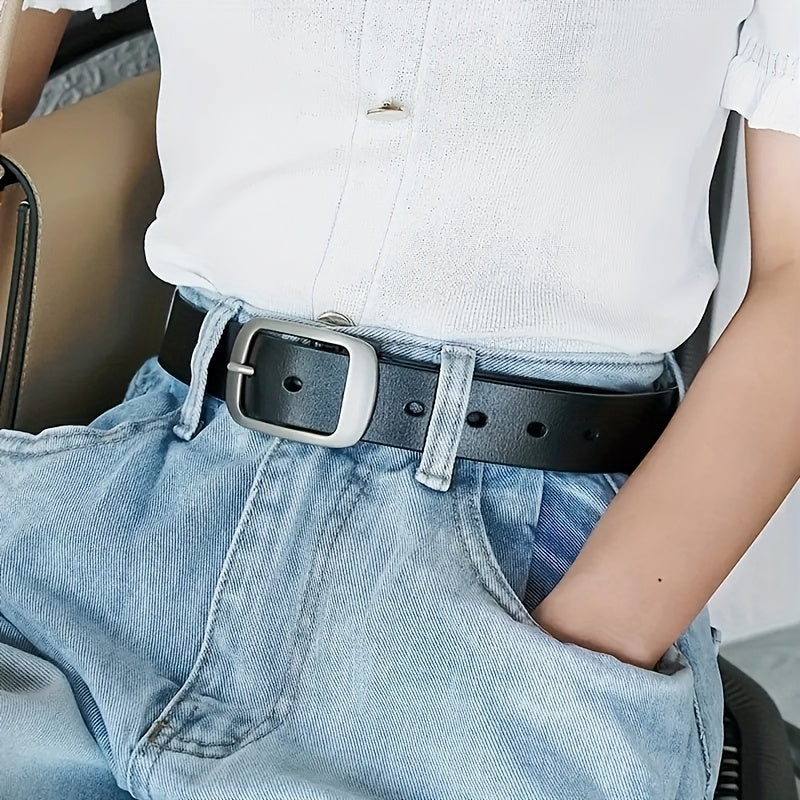 Ceinture Argentée en Simili Cuir pour Femme Delphine — visuel 4
