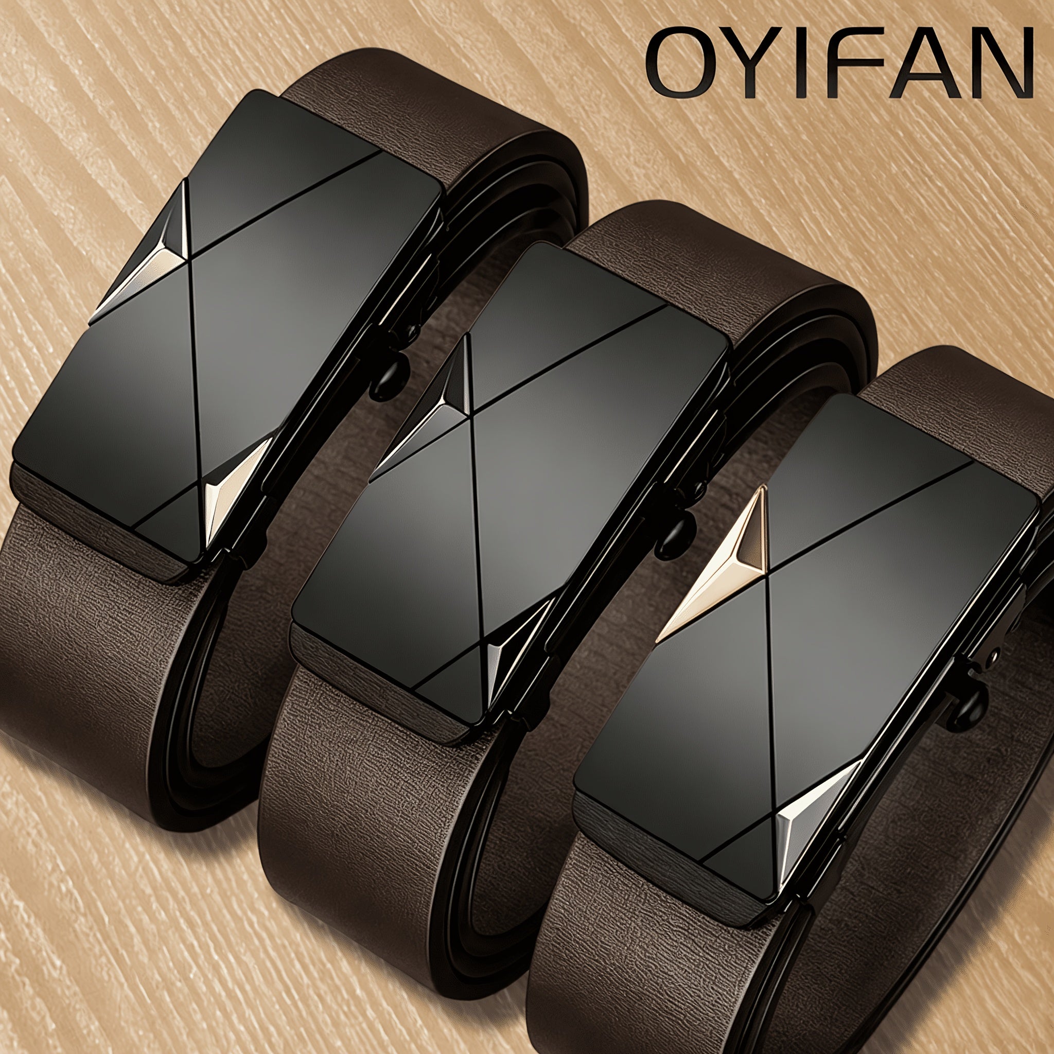 Ceinture Automatique en Cuir pour Homme Amaury — visuel 5