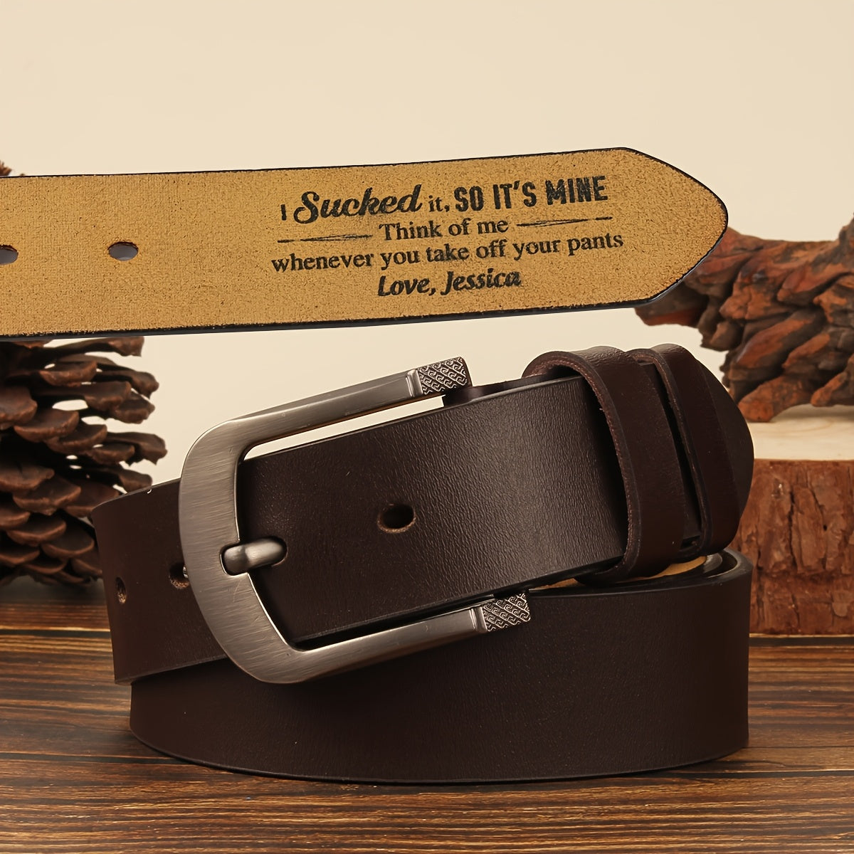 Ceinture Automatique en Cuir pour Homme Gatien — visuel 1