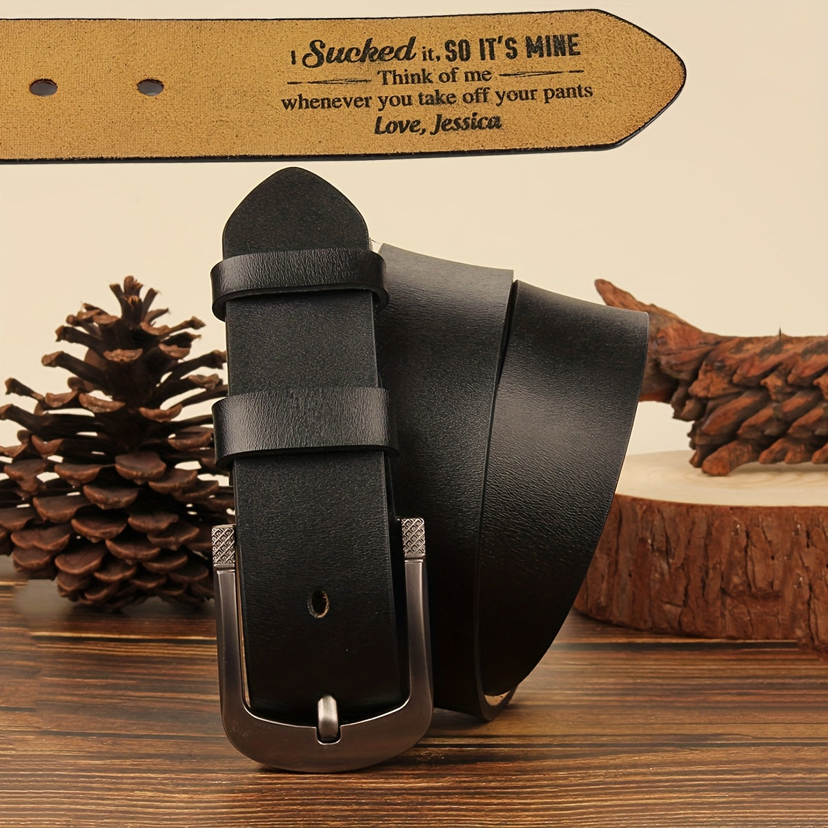 Ceinture Automatique en Cuir pour Homme Gatien — visuel 4