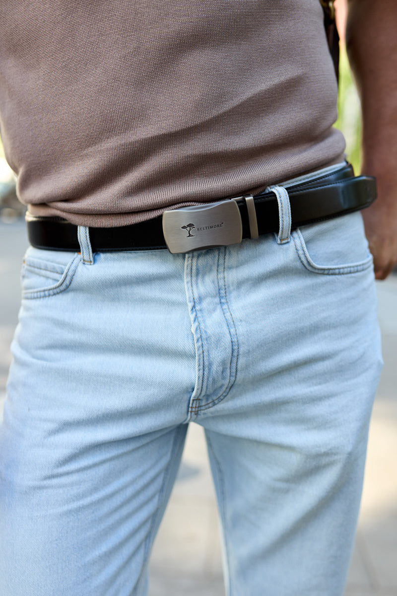 Ceinture Automatique en Cuir pour Homme Tancrède — visuel 1