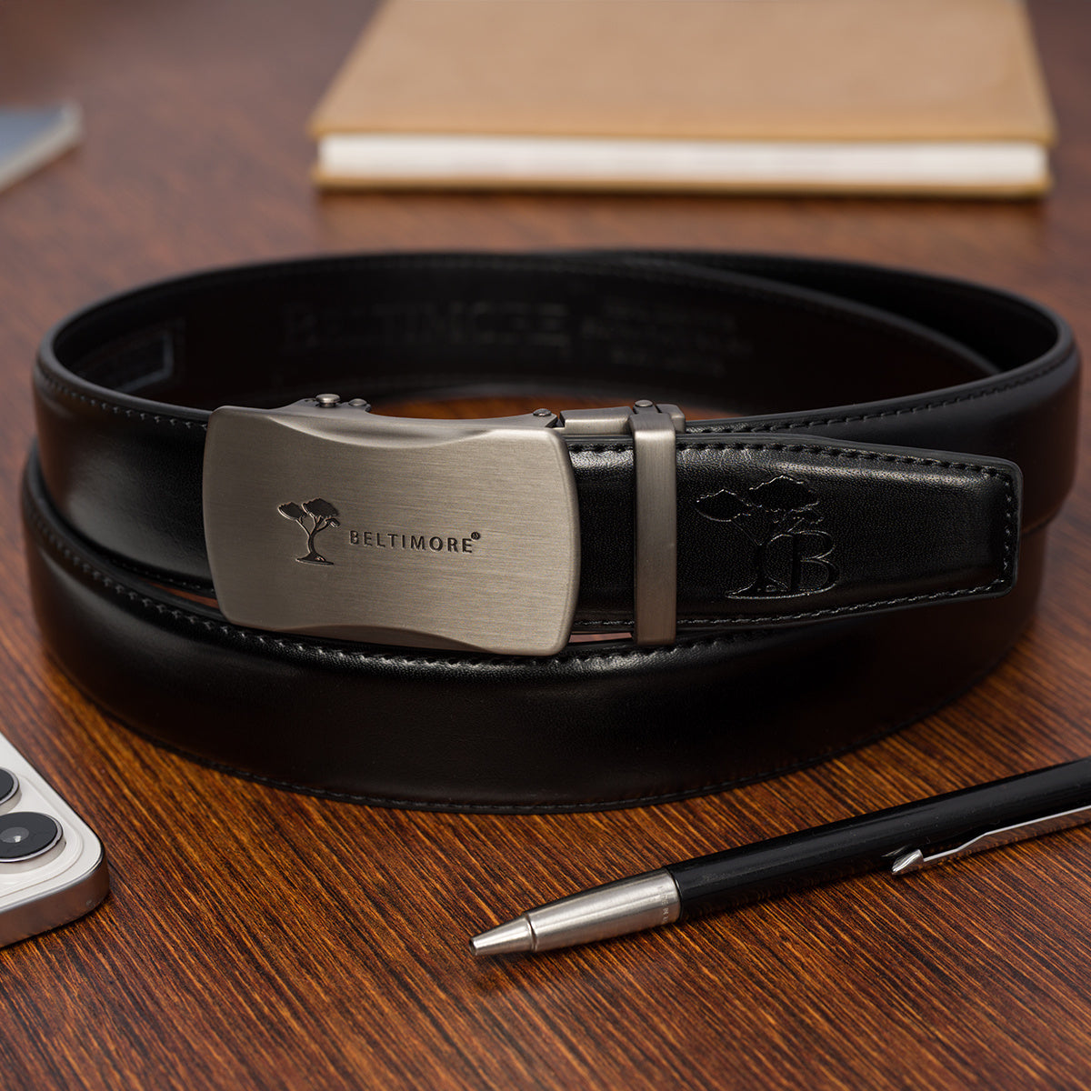 Ceinture Automatique en Cuir pour Homme Tancrède — visuel 11