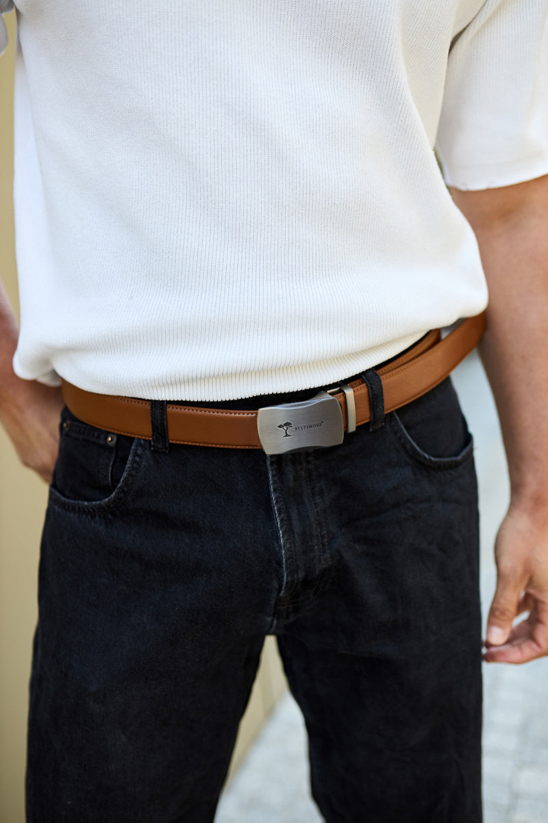 Ceinture Automatique en Cuir pour Homme Tancrède — visuel 8