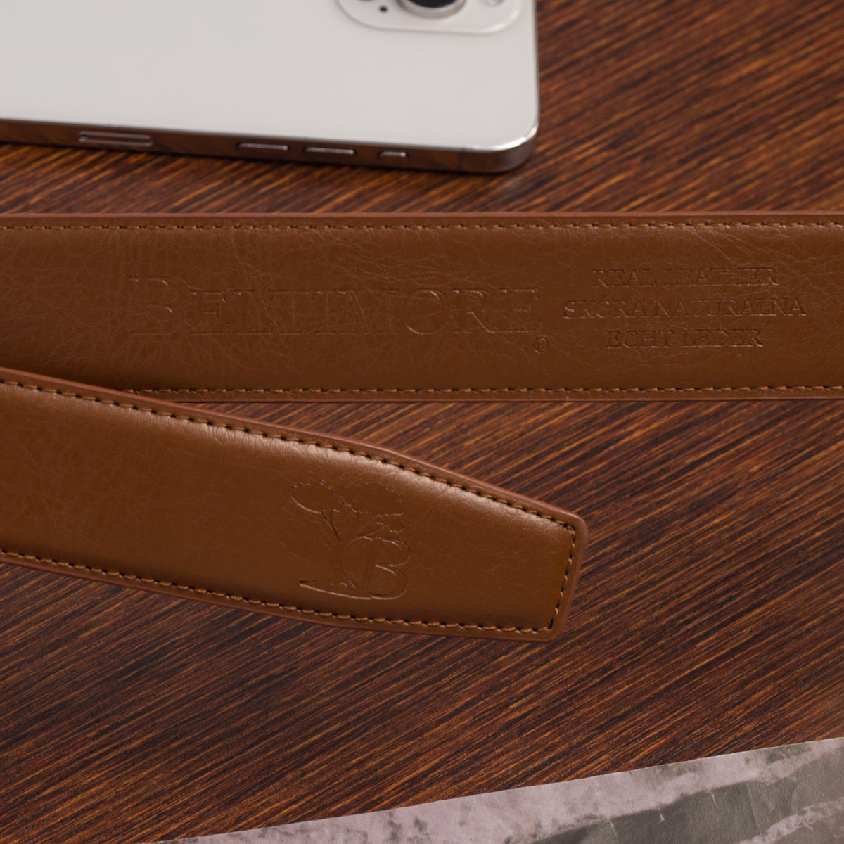 Ceinture Automatique en Cuir pour Homme Wilfried — visuel 11