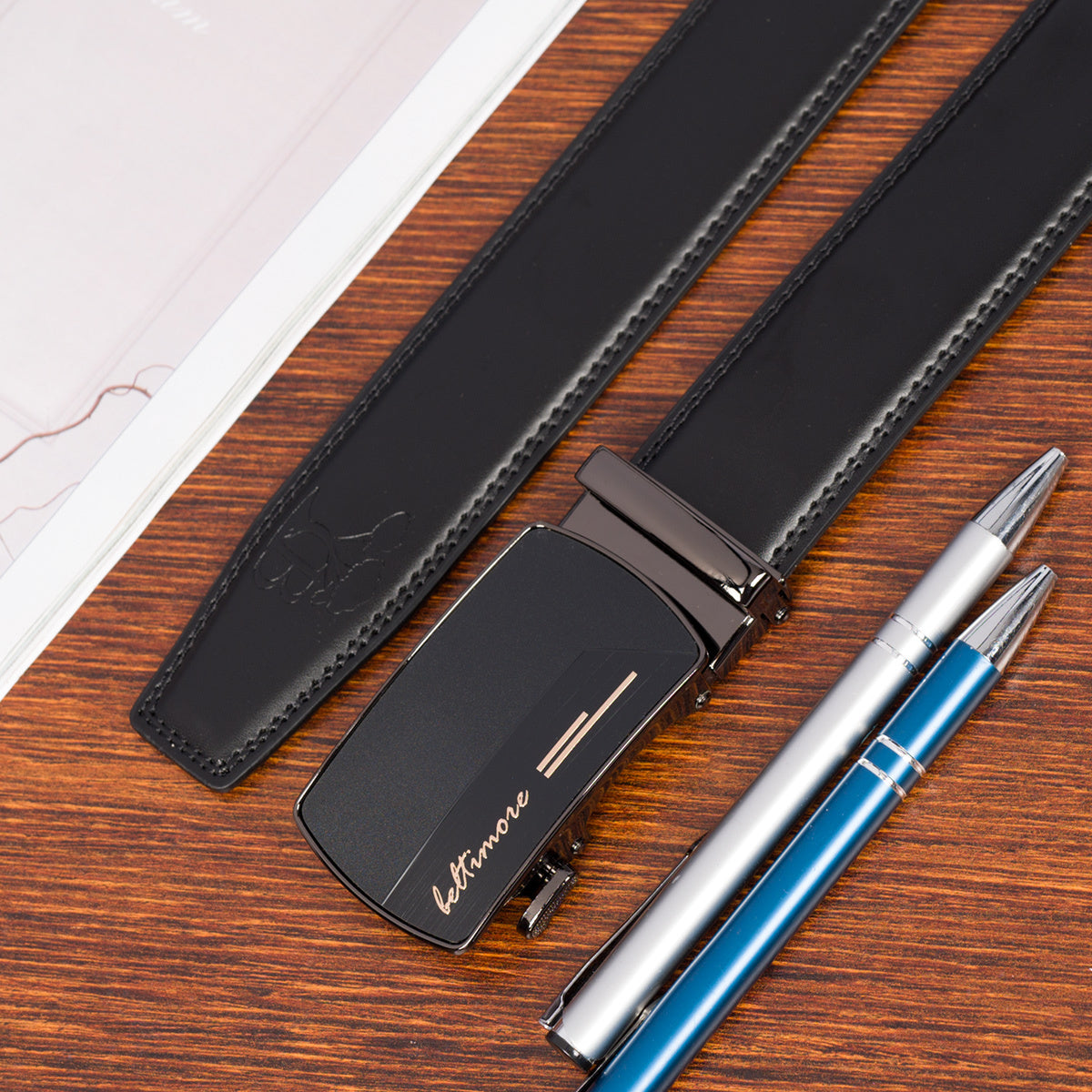 Ceinture Automatique en Cuir pour Homme Wilfried — visuel 20