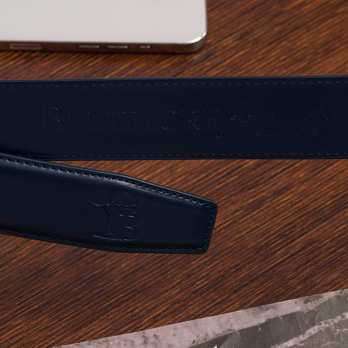 Ceinture Automatique en Cuir pour Homme Wilfried — visuel 24