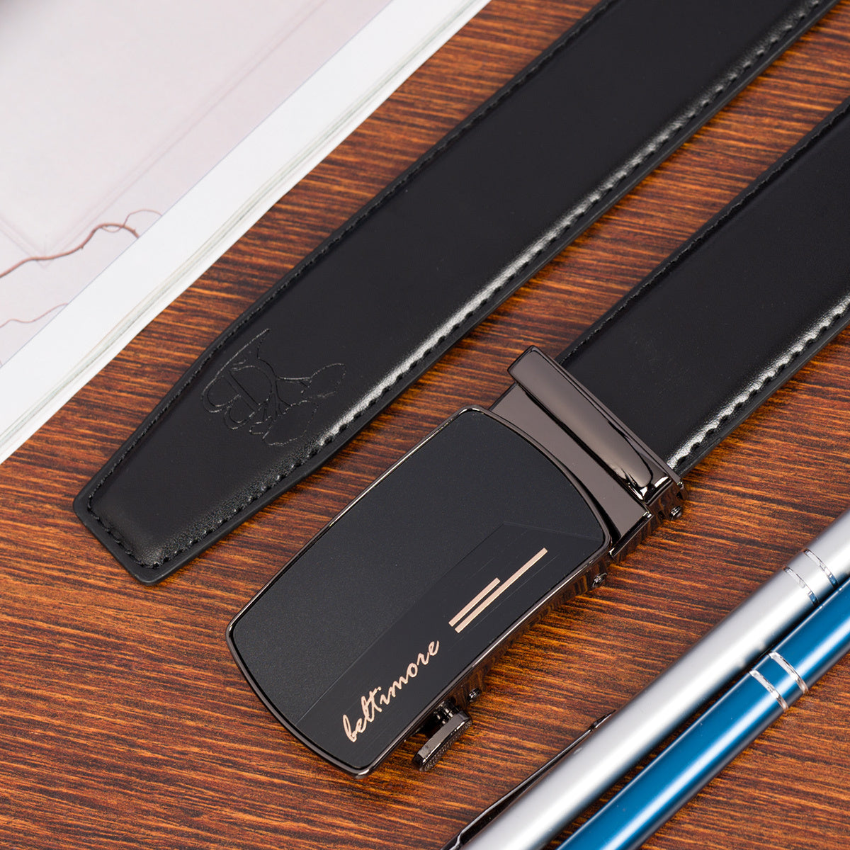 Ceinture Automatique en Cuir pour Homme Wilfried — visuel 7