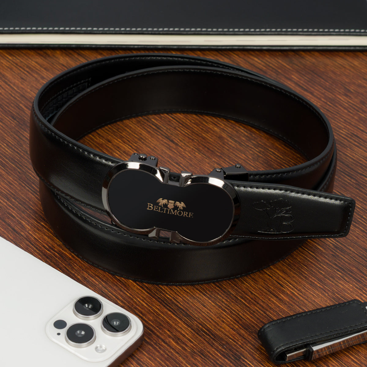 Ceinture Automatique Luxe pour Homme Zacharie — visuel 10