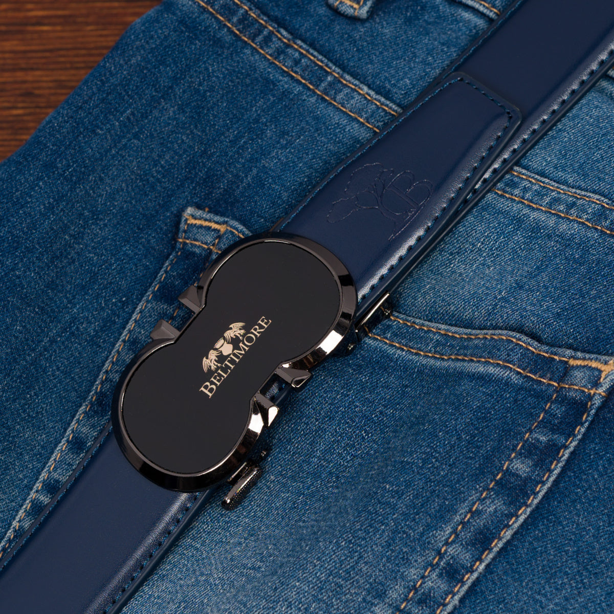 Ceinture Automatique Luxe pour Homme Zacharie — visuel 16