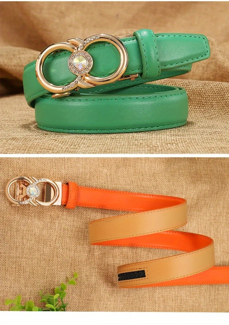 Ceinture Automatique en Simili Cuir pour Femme Thaïs — visuel 19