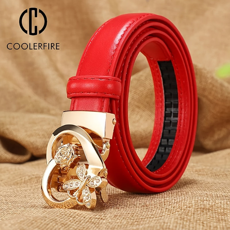 Ceinture Automatique en Simili Cuir pour Femme Thaïs — visuel 21