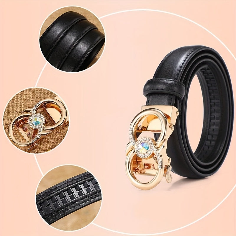 Ceinture Automatique en Simili Cuir pour Femme Thaïs — visuel 22