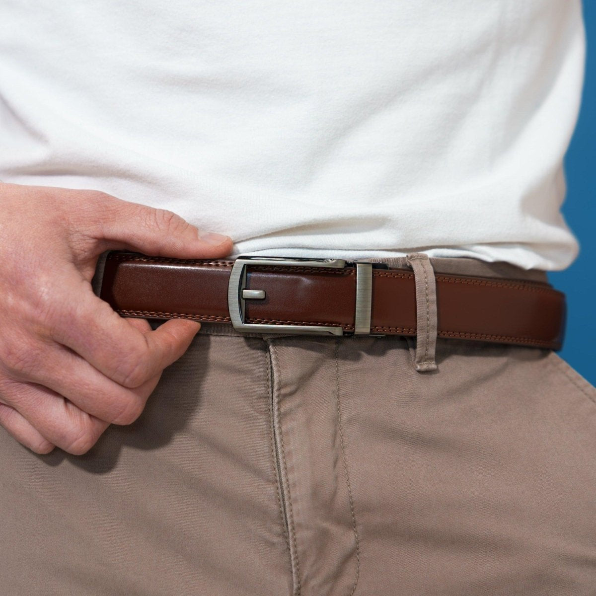 Ceinture Automatique en Simili Cuir pour Homme Bastien — visuel 9