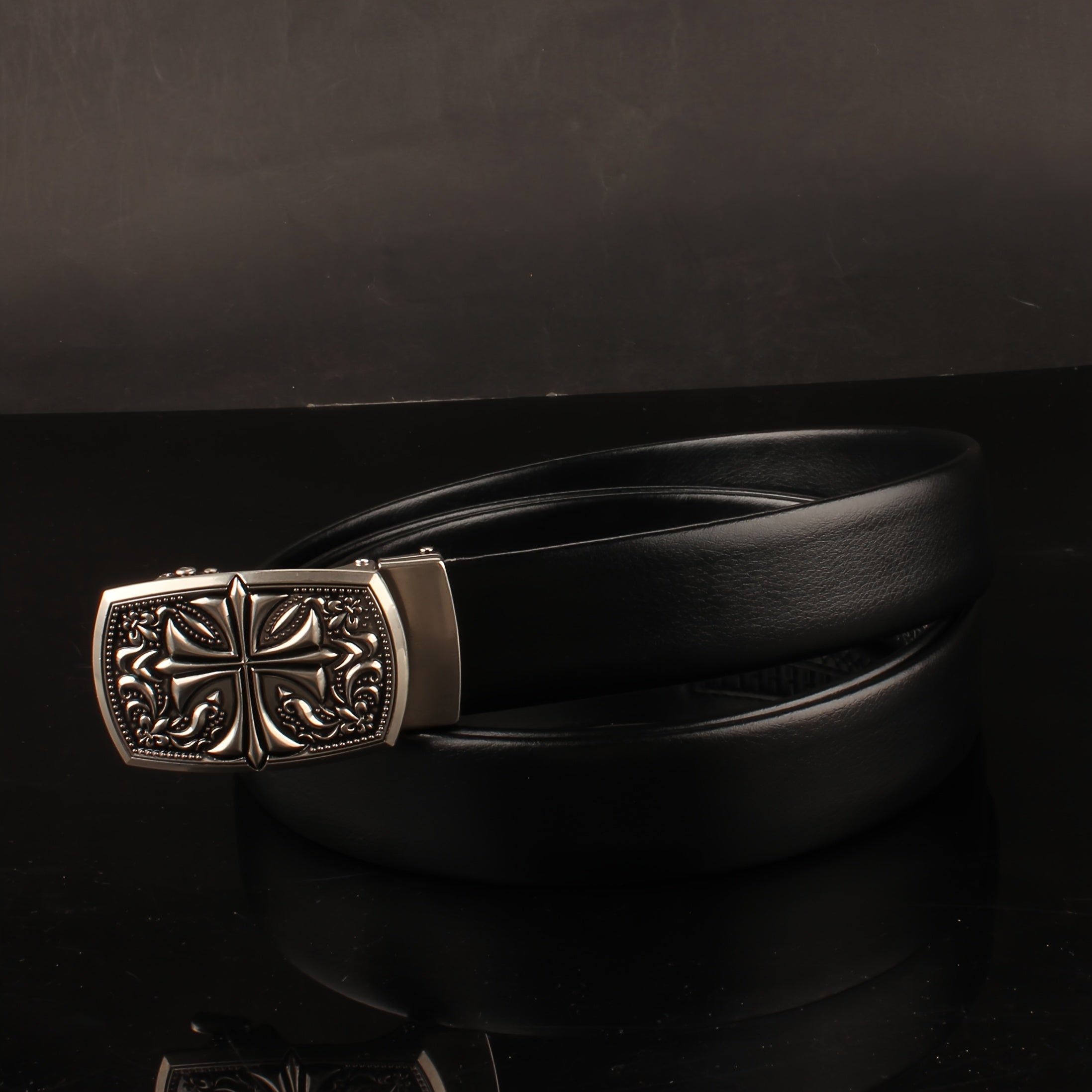 Ceinture Automatique en Simili Cuir pour Homme Loïc — visuel 1