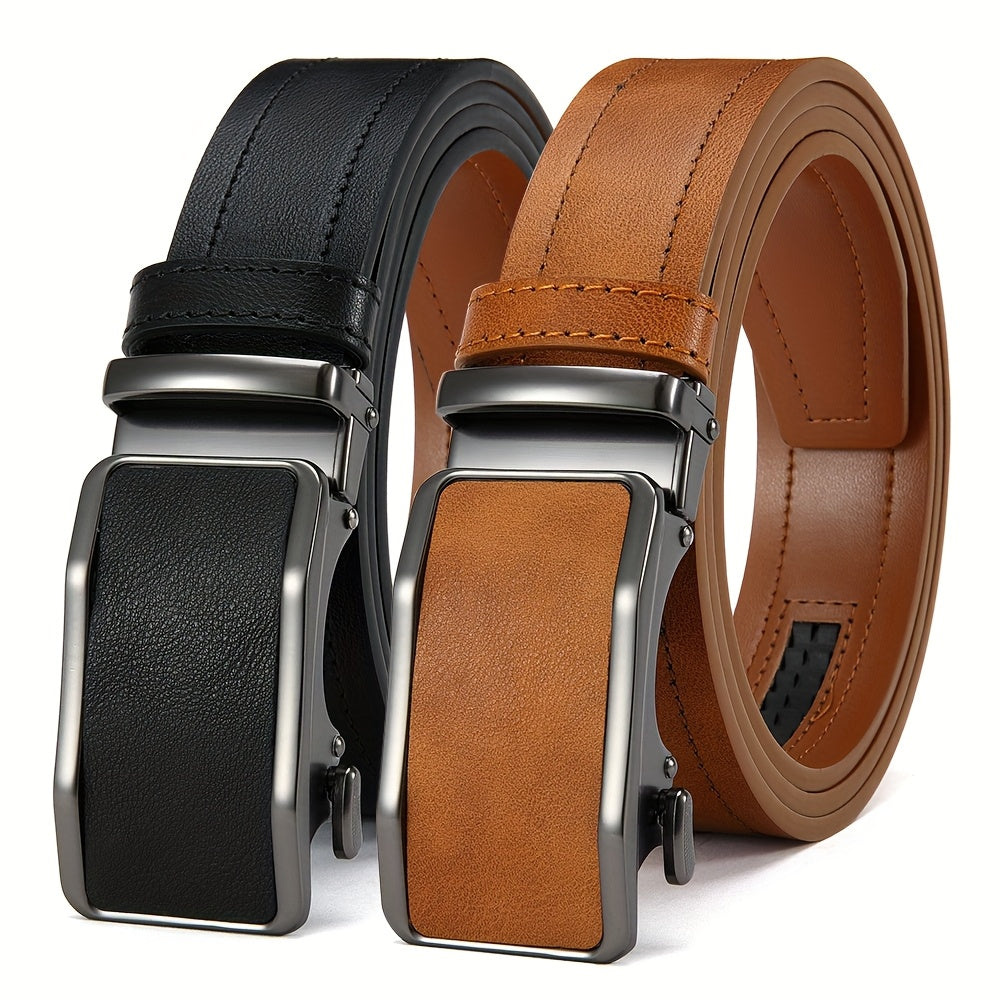 Ceinture Automatique en Simili Cuir pour Homme Percival — visuel 1