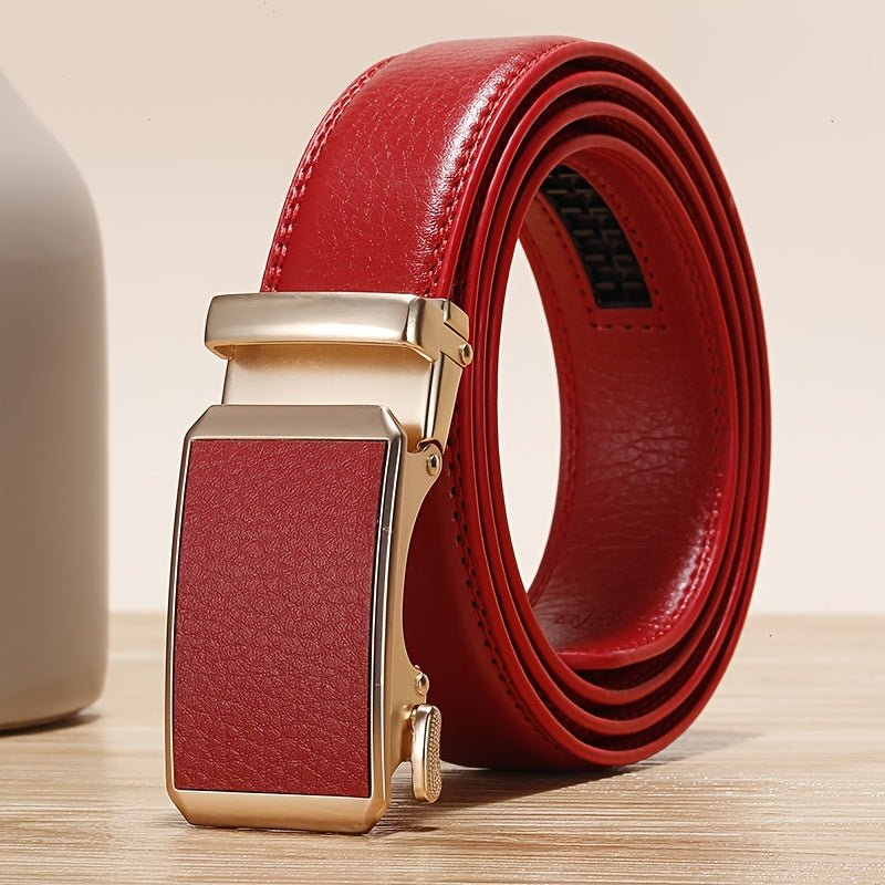 Ceinture Automatique en Simili Cuir pour Homme Victor — visuel 2