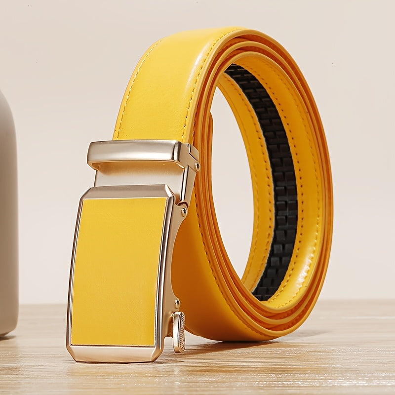 Ceinture Automatique en Simili Cuir pour Homme Victor — visuel 3