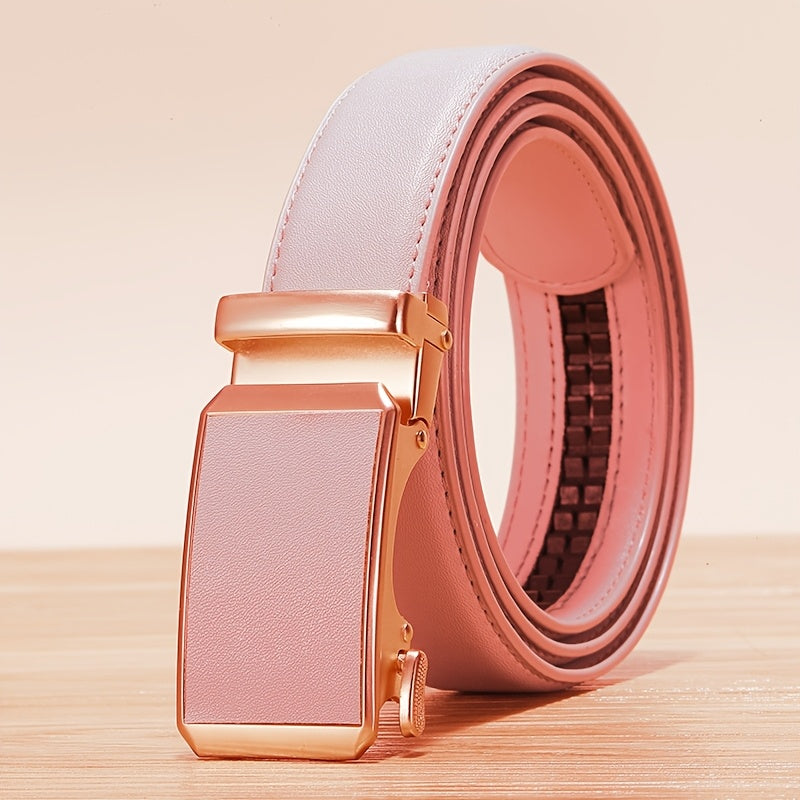 Ceinture Automatique en Simili Cuir pour Homme Victor — visuel 4