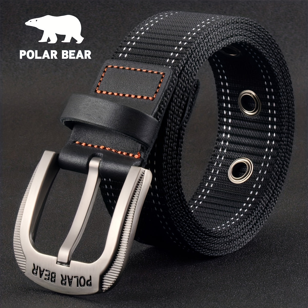 Ceinture Automatique Tressée pour Homme Samson — visuel 1
