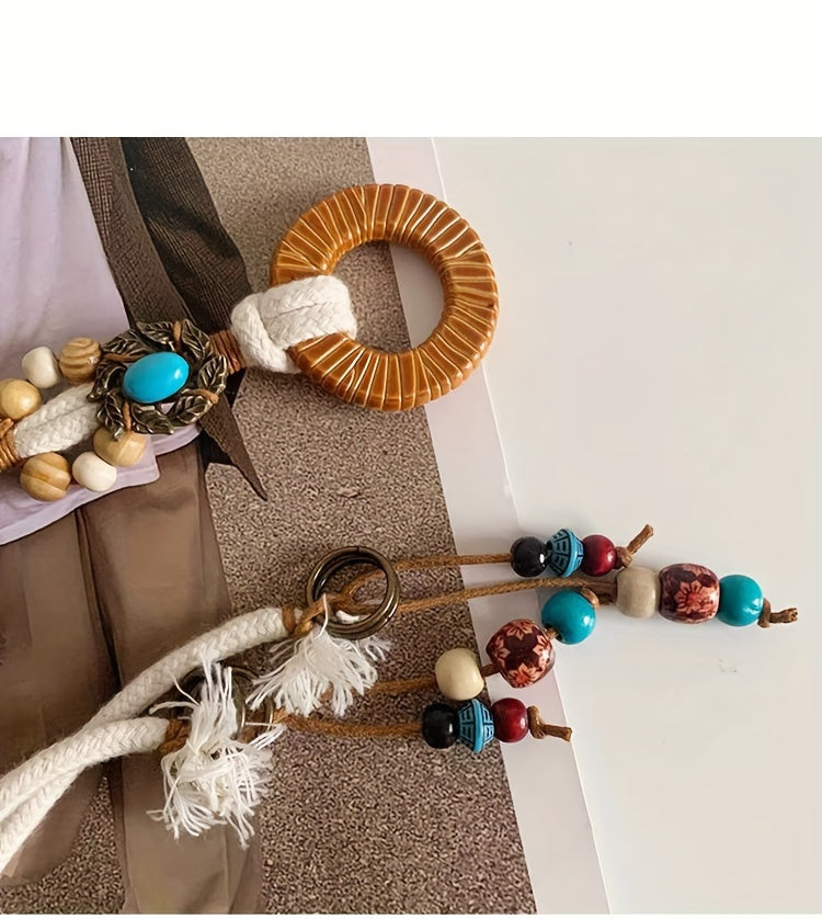 Ceinture Beige en Simili Cuir pour Femme Ischia — visuel 3