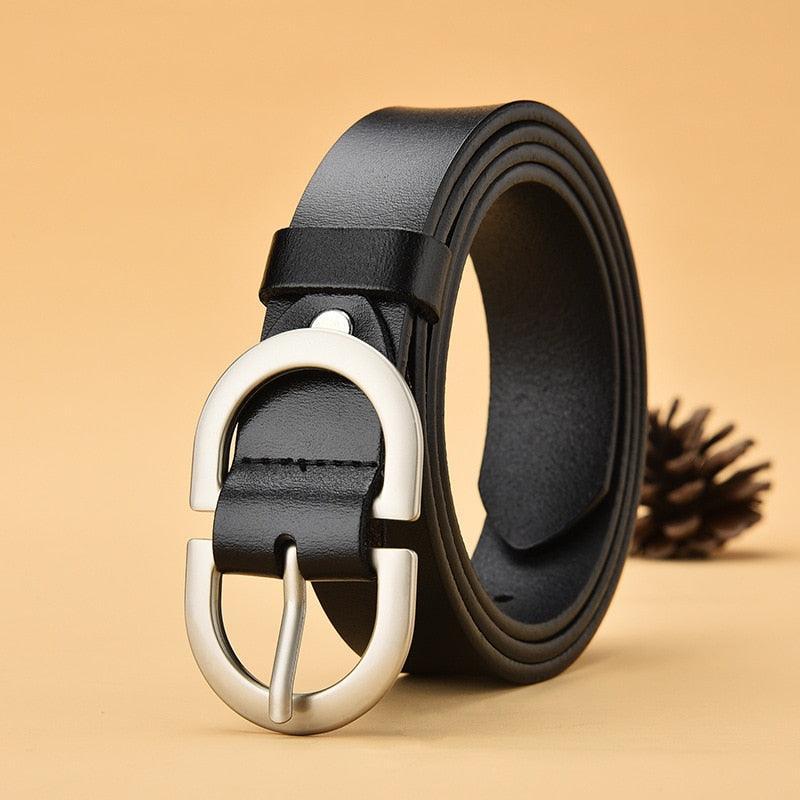 Ceinture à Boucle Classique en Cuir pour Femme Adeline — visuel 10