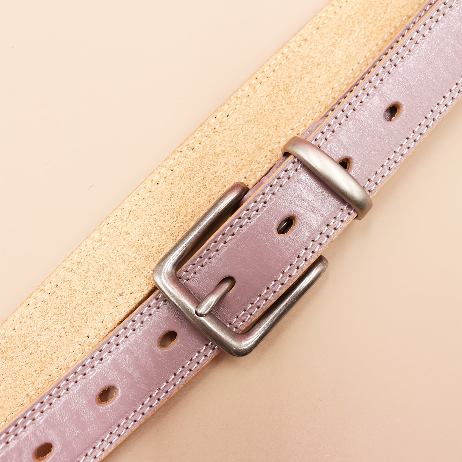 Ceinture à Boucle Classique en Cuir pour Femme Florine — visuel 5