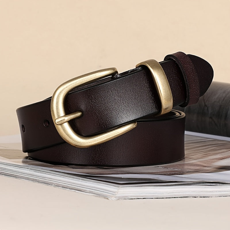 Ceinture à Boucle Classique en Cuir pour Femme Iris — visuel 4