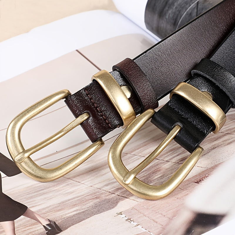 Ceinture à Boucle Classique en Cuir pour Femme Iris — visuel 5