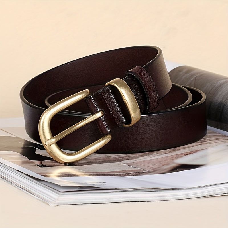 Ceinture à Boucle Classique en Cuir pour Femme Iris — visuel 9