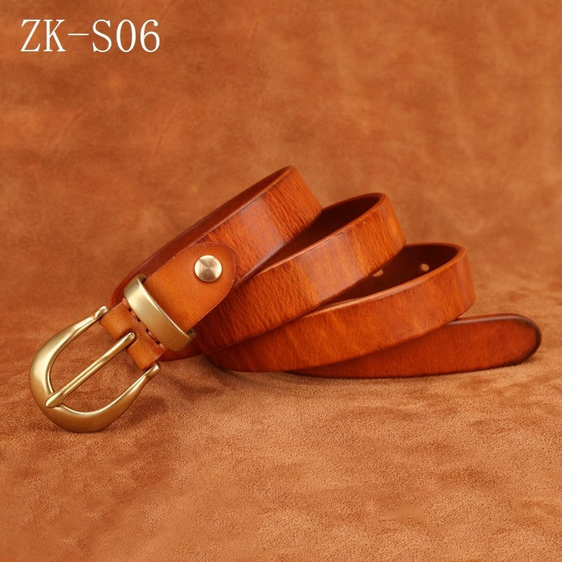 Ceinture à Boucle Classique en Cuir pour Femme Juliette — visuel 4