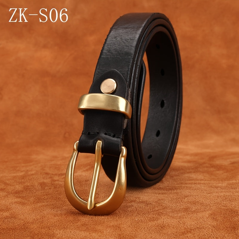 Ceinture à Boucle Classique en Cuir pour Femme Juliette — visuel 7