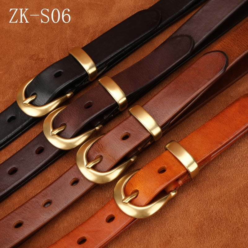 Ceinture à Boucle Classique en Cuir pour Femme Juliette — visuel 9