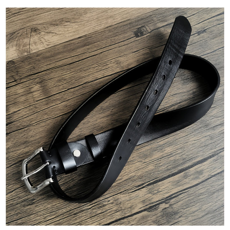 Ceinture à Boucle Classique en Cuir pour Femme Lena — visuel 1