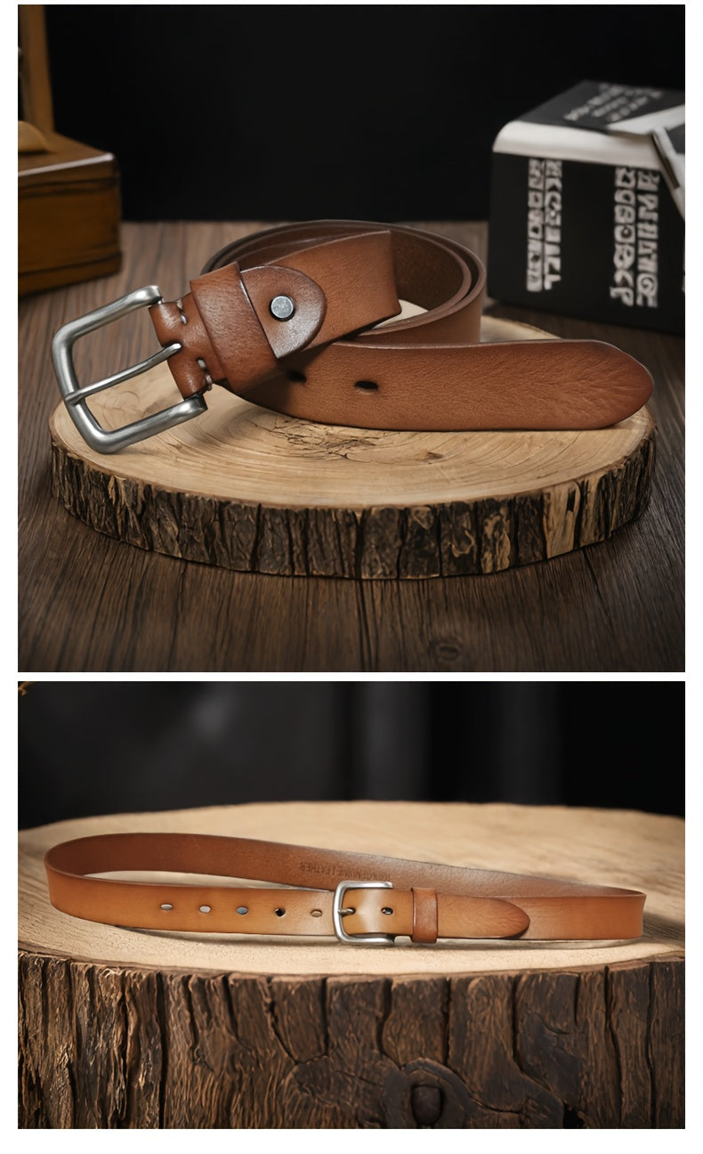 Ceinture à Boucle Classique en Cuir pour Femme Lena — visuel 12