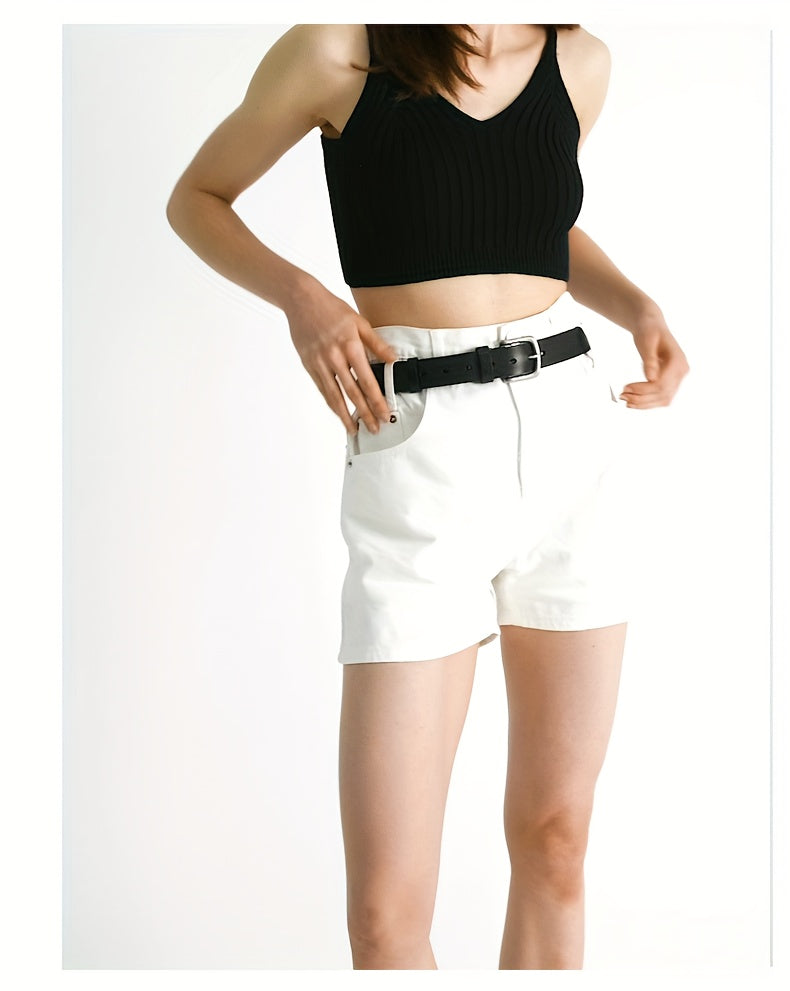 Ceinture à Boucle Classique en Cuir pour Femme Lena — visuel 6