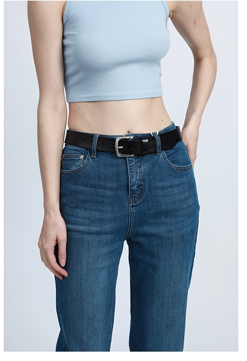 Ceinture à Boucle Classique en Cuir pour Femme Lena — visuel 9