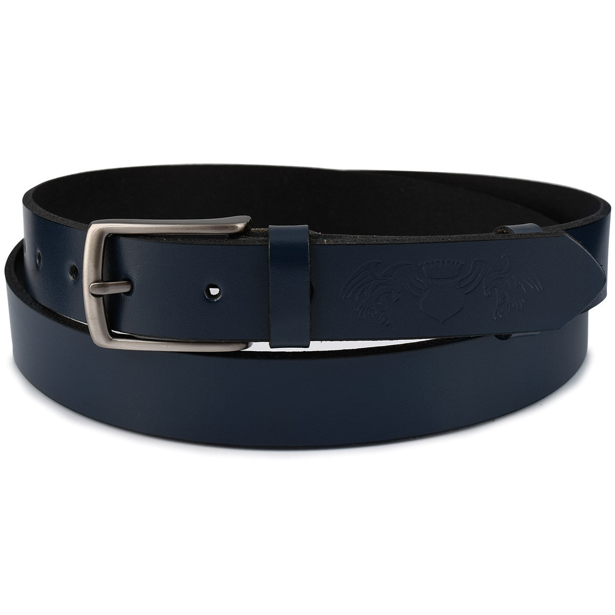 Ceinture à Boucle Classique en Cuir pour Homme Armand — visuel 12