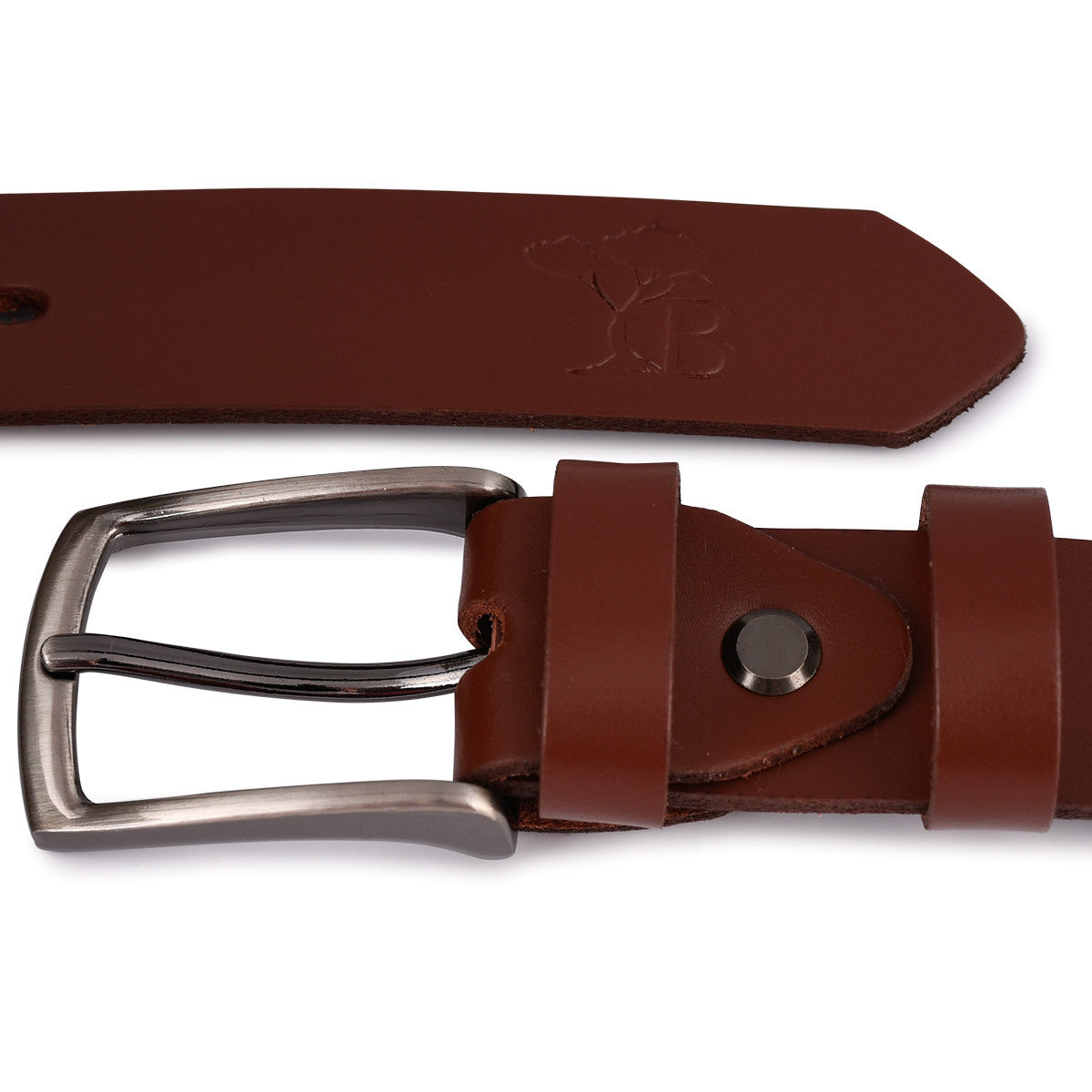 Ceinture à Boucle Classique en Cuir pour Homme Armand — visuel 15
