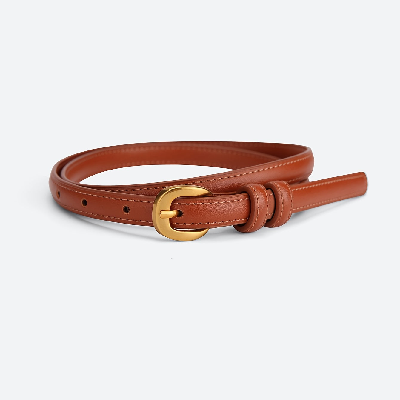 Ceinture à Boucle Classique en Cuir pour Homme Aspen — visuel 11