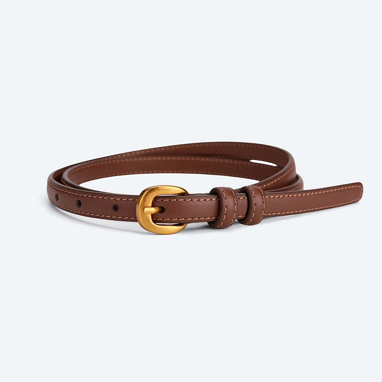 Ceinture à Boucle Classique en Cuir pour Homme Aspen — visuel 13