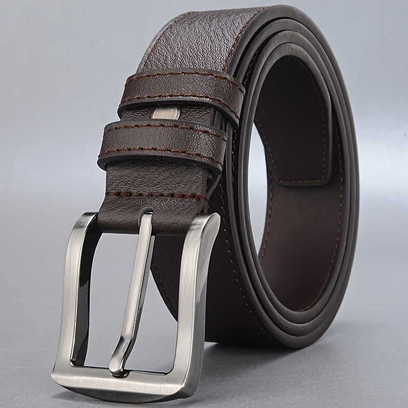 Ceinture à Boucle Classique en Cuir pour Homme Aubin — visuel 6